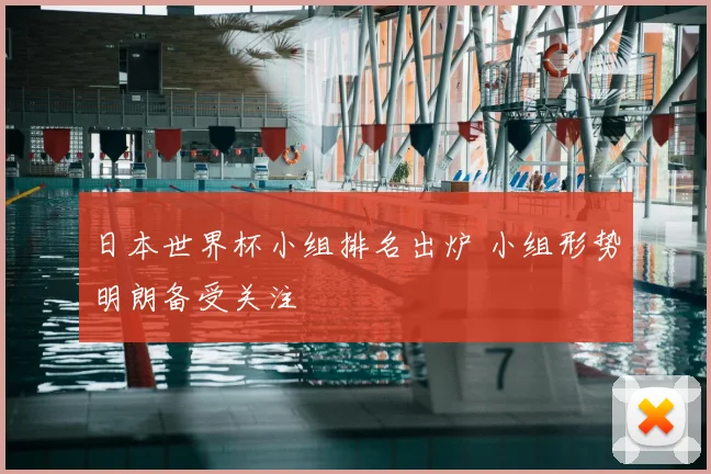 日本世界杯小组排名出炉 小组形势明朗备受关注